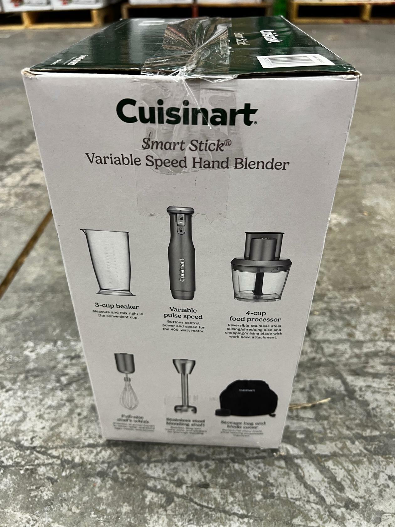 Cuisinart HB-400PC Smart Stick Variable Speed Hand Blender - Like New