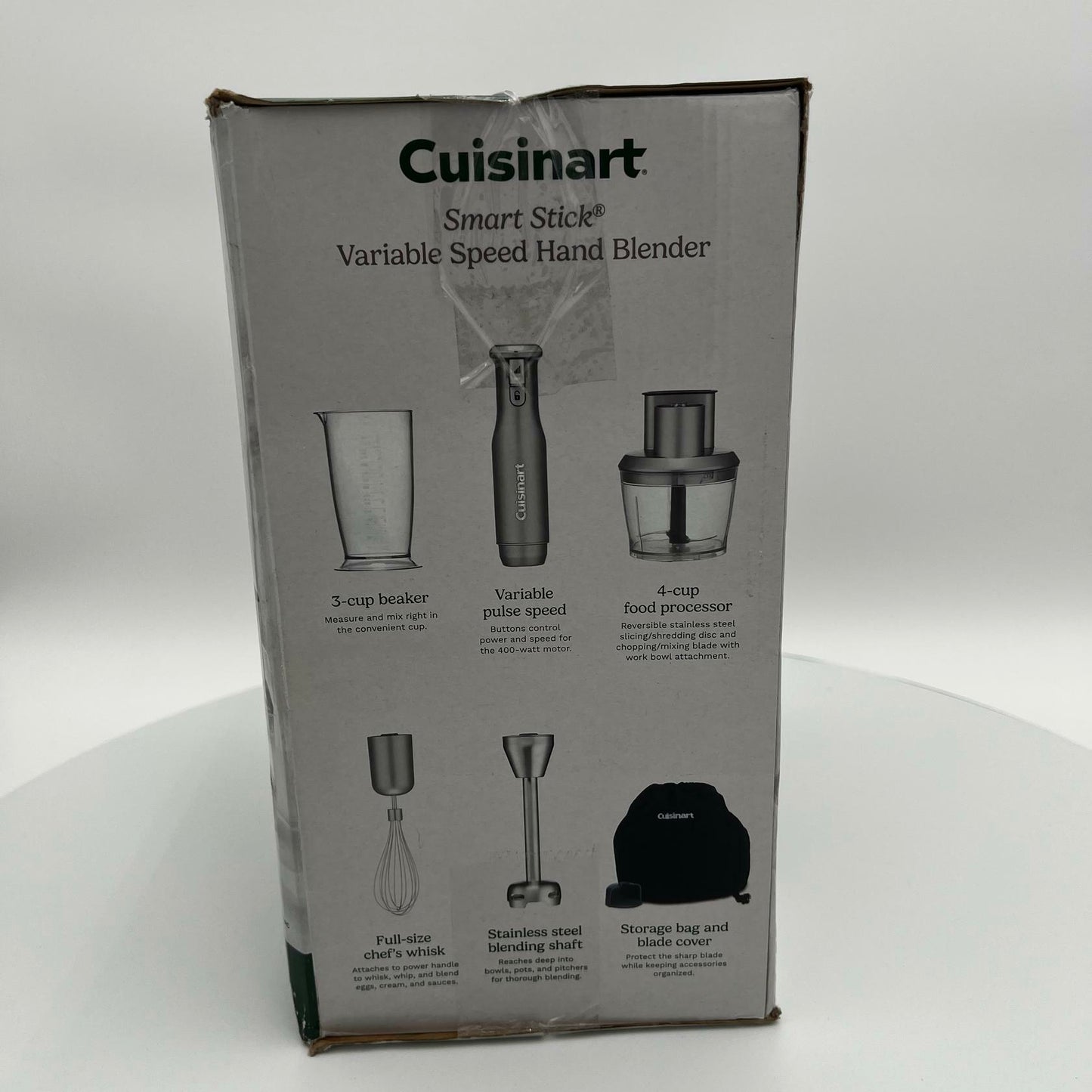 Cuisinart HB-400PC Smart Stick Variable Speed Hand Blender - Like New
